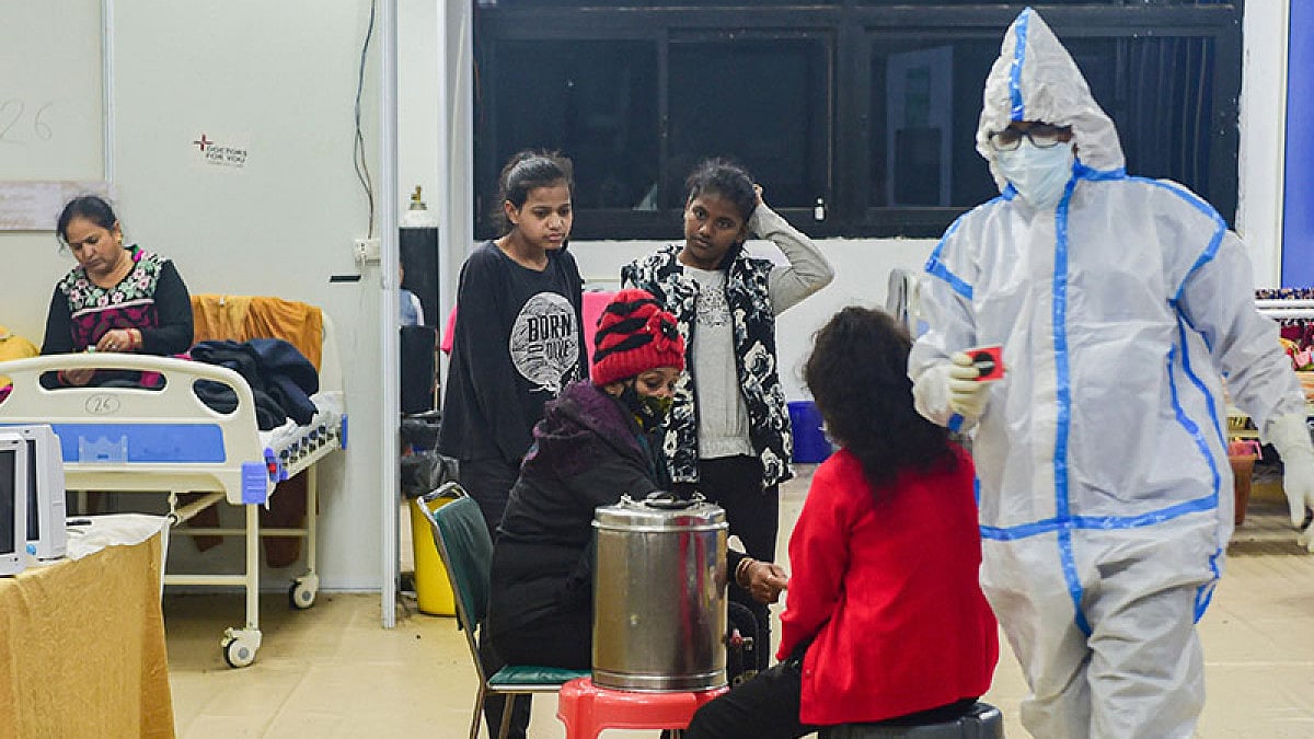 India on Wednesday reported a single-day rise of 2,82,970 new COVID-19 infections.