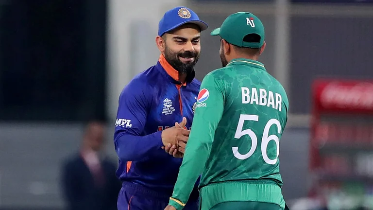 Pakistan beat India by 10 wickets in group stages in 2021 edition of the ICC Men's T20 World Cup. - | Photo: File