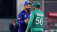 ICC T20 World Cup 2026: Group‑Wise Breakdown Amid India-Pakistan Boycott Doubts | Photo: File : Pakistan beat India by 10 wickets in group stages in 2021 edition of the ICC Men's T20 World Cup.