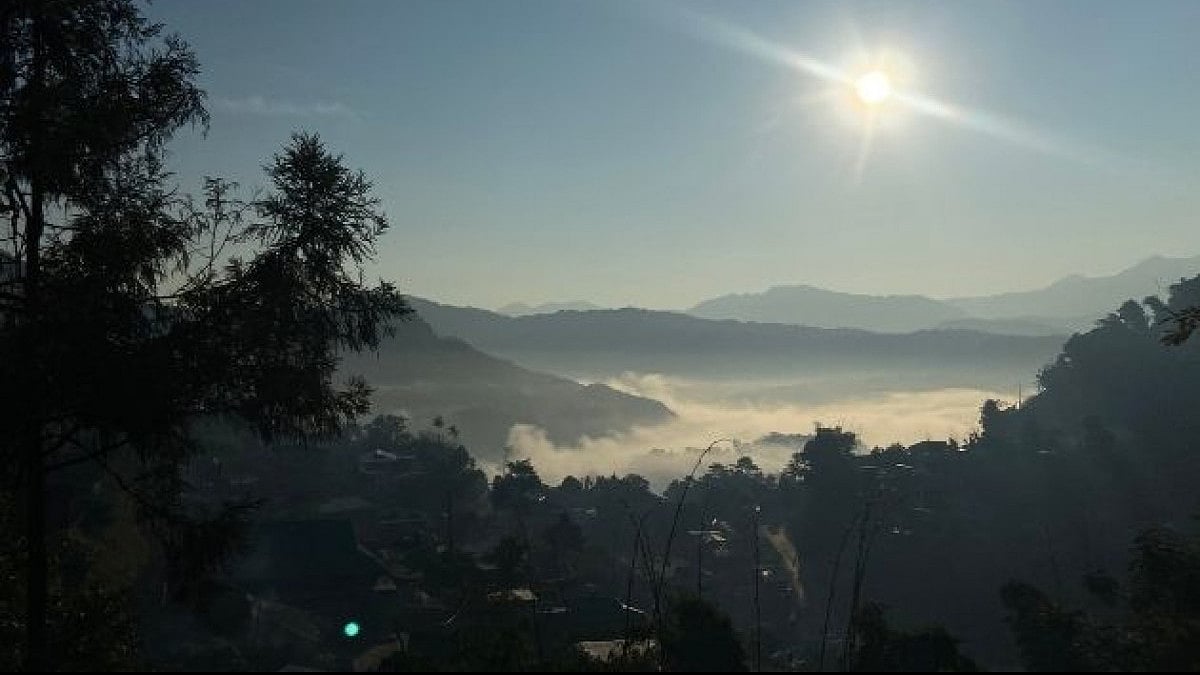 Blue mountains of Nagaland