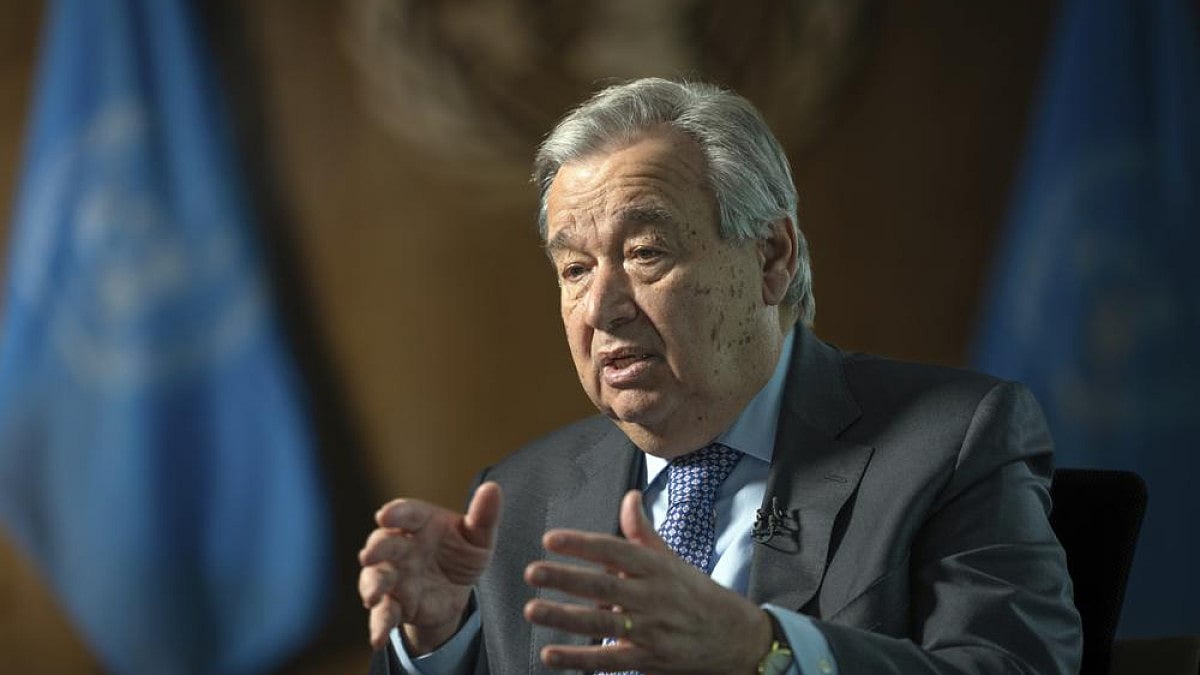 United Nations Secretary-General Antonio Guterres.