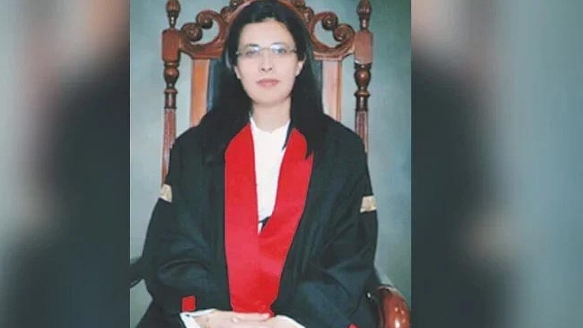First woman Supreme Court judge of Pakistan.(Image: Twitter)