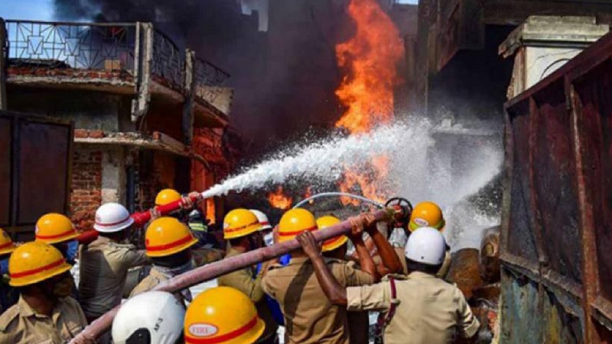 Fire in residential building in Mumbai's Tardeo.(Representational image)