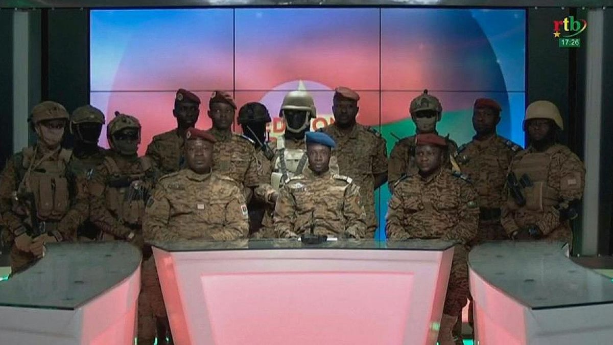 Burkina Faso military announced on National Television that they have detained the President