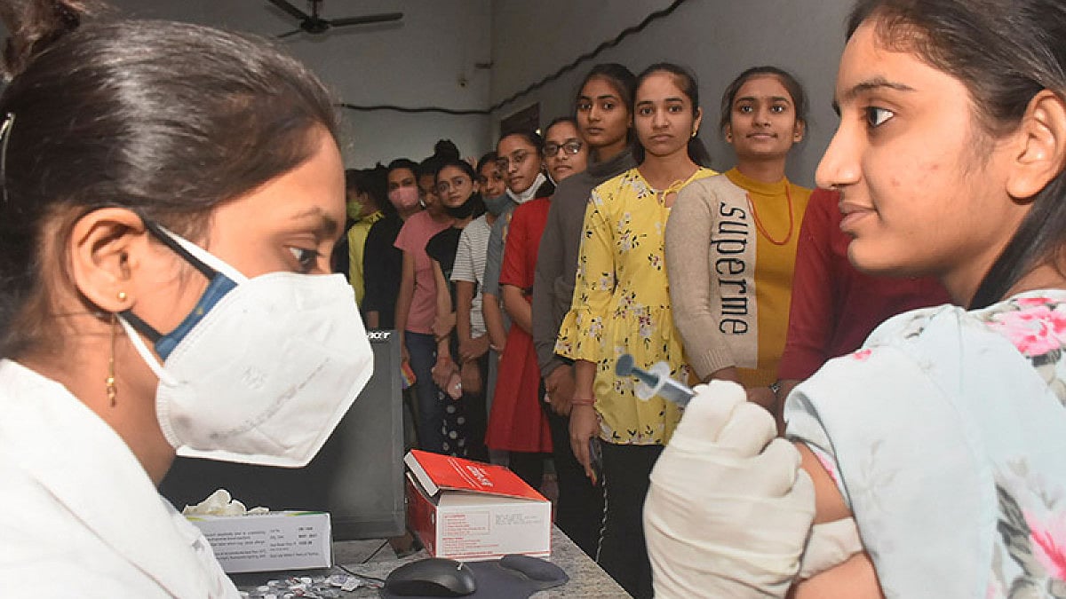 India's Covid vaccination programme began on January 16.