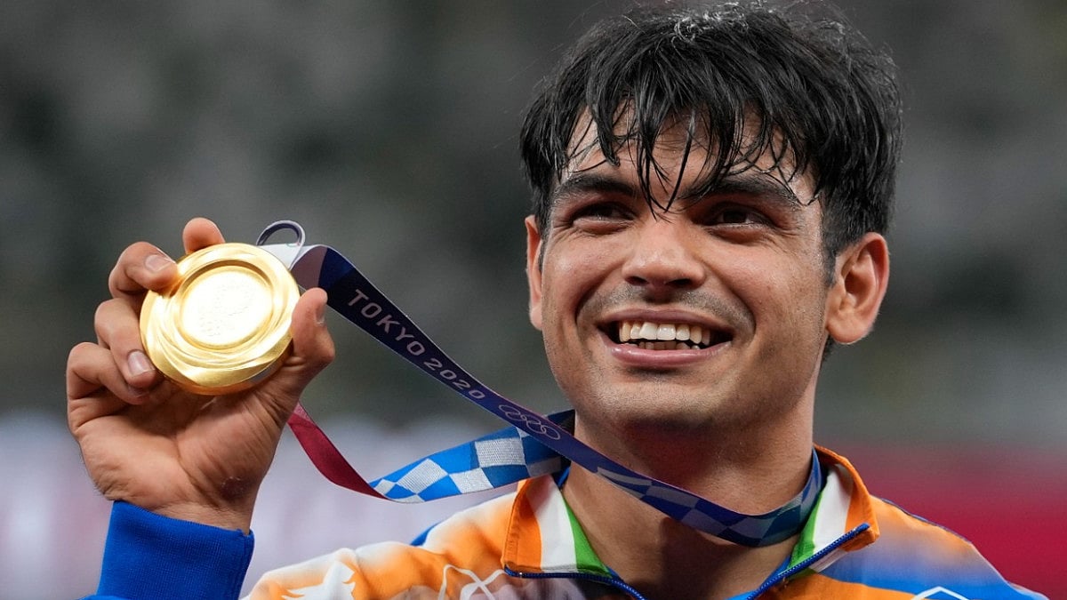 Neeraj Chopra wins gold at Tokyo Olympics