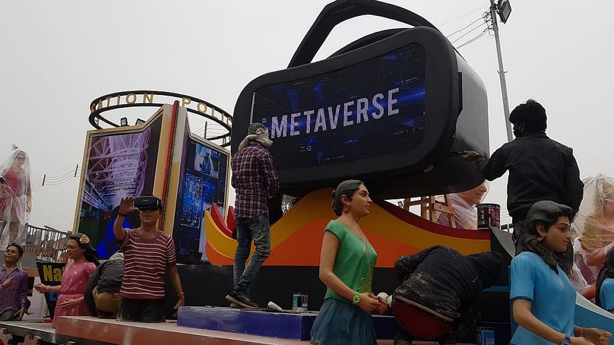 Education Ministry's tableau at 2022 Republic Day celebrations