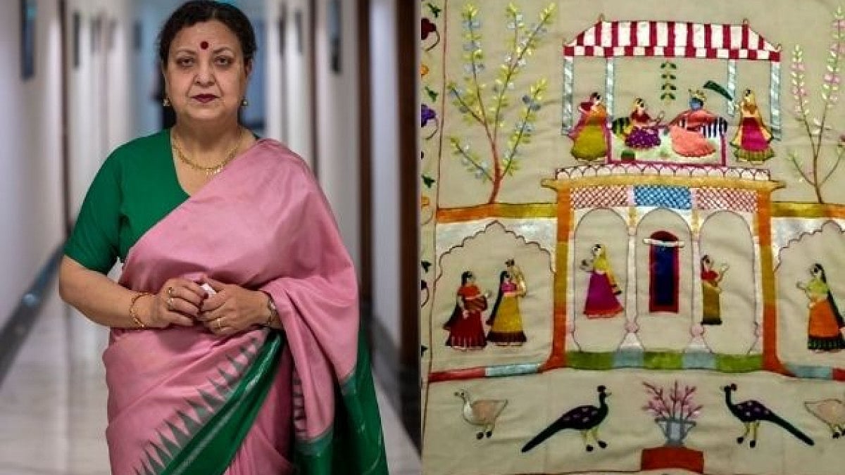 Lalita Vakil, the Padma Shri recipient. 