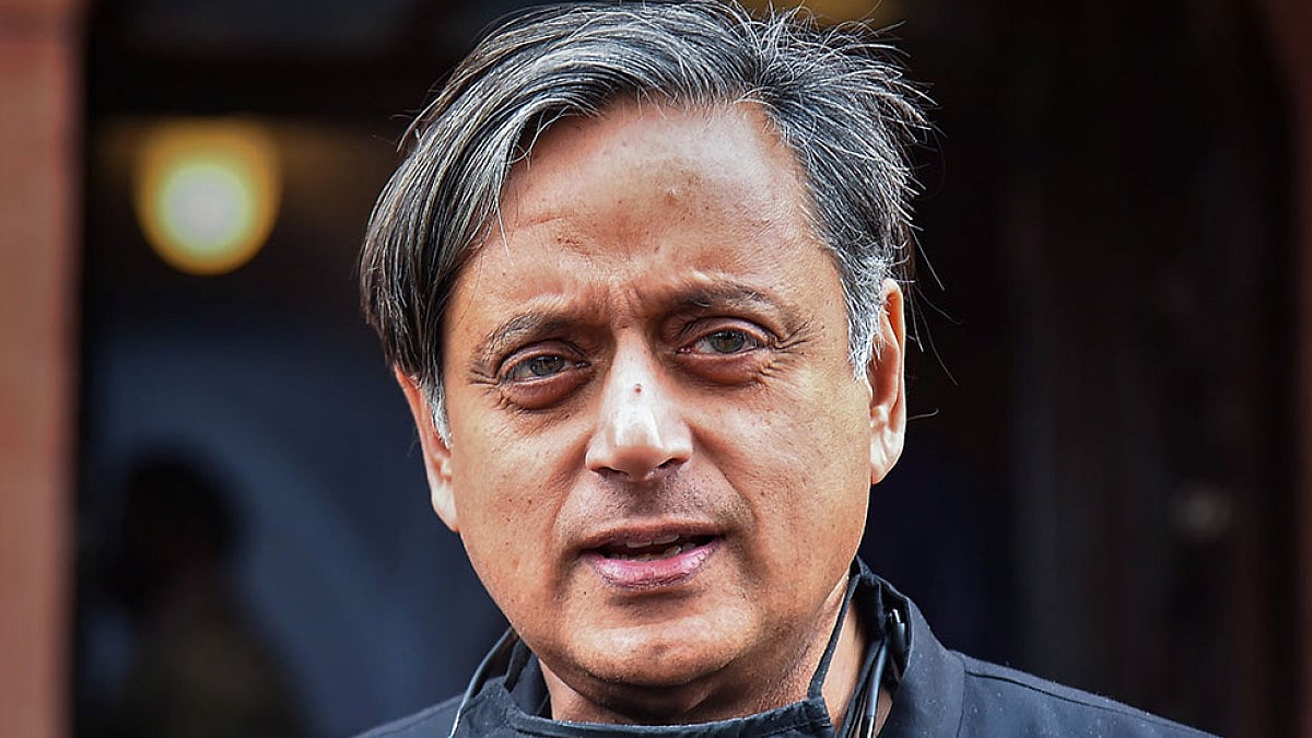 Congress leader Shashi Tharoor.