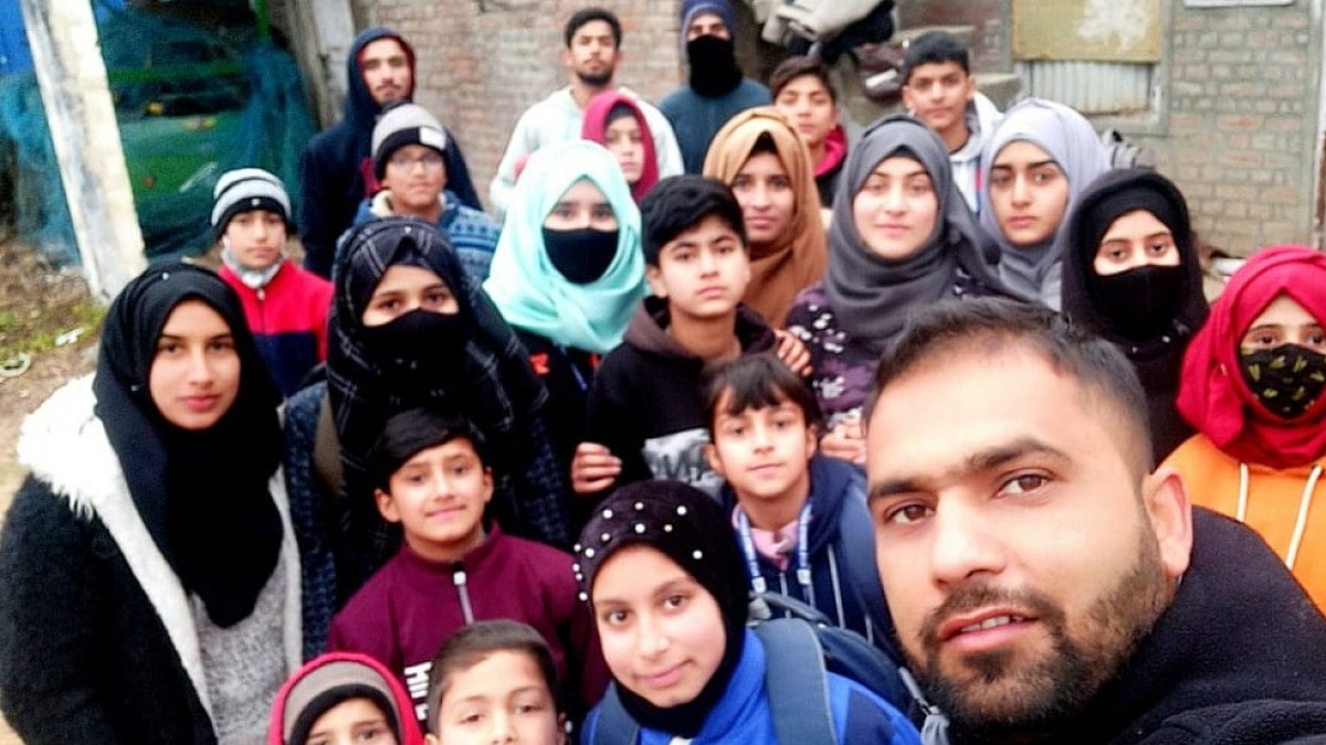 Bandipora's Faisal Ali Dar has dedicated his life as a martial arts coach. 
