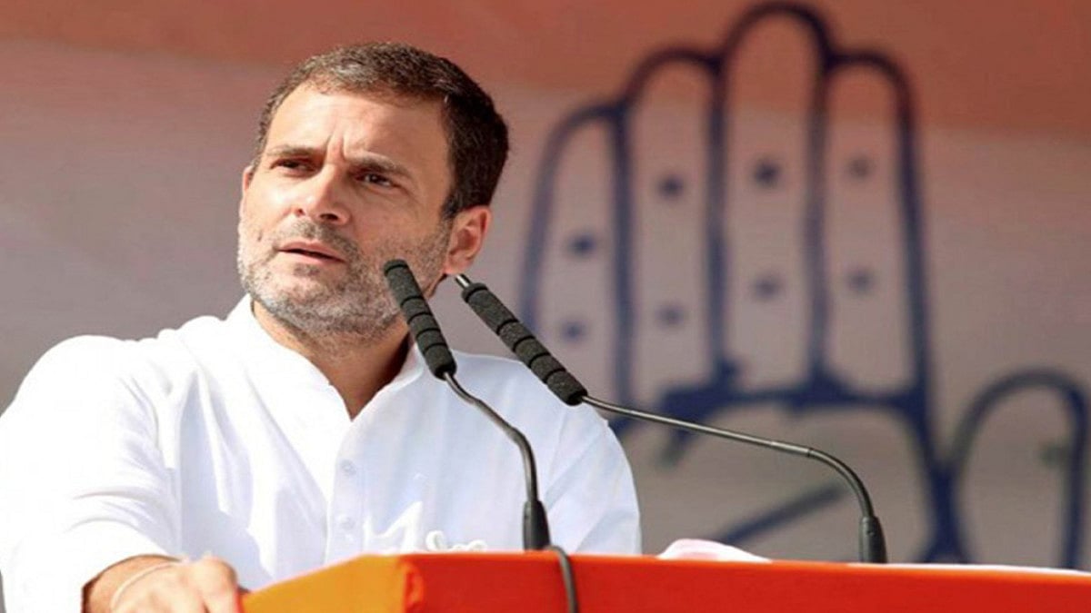 Congress leader Rahul Gandhi