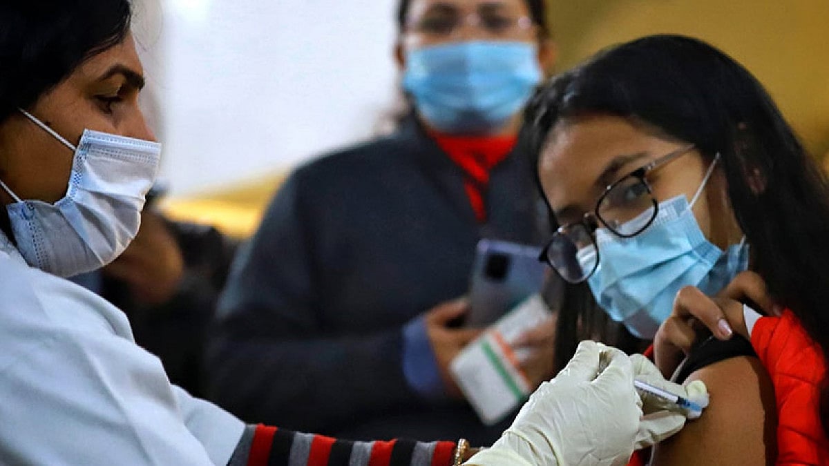 More than 76 percent of the teenagers aged between 15 and 18 in Delhi have been vaccinated.