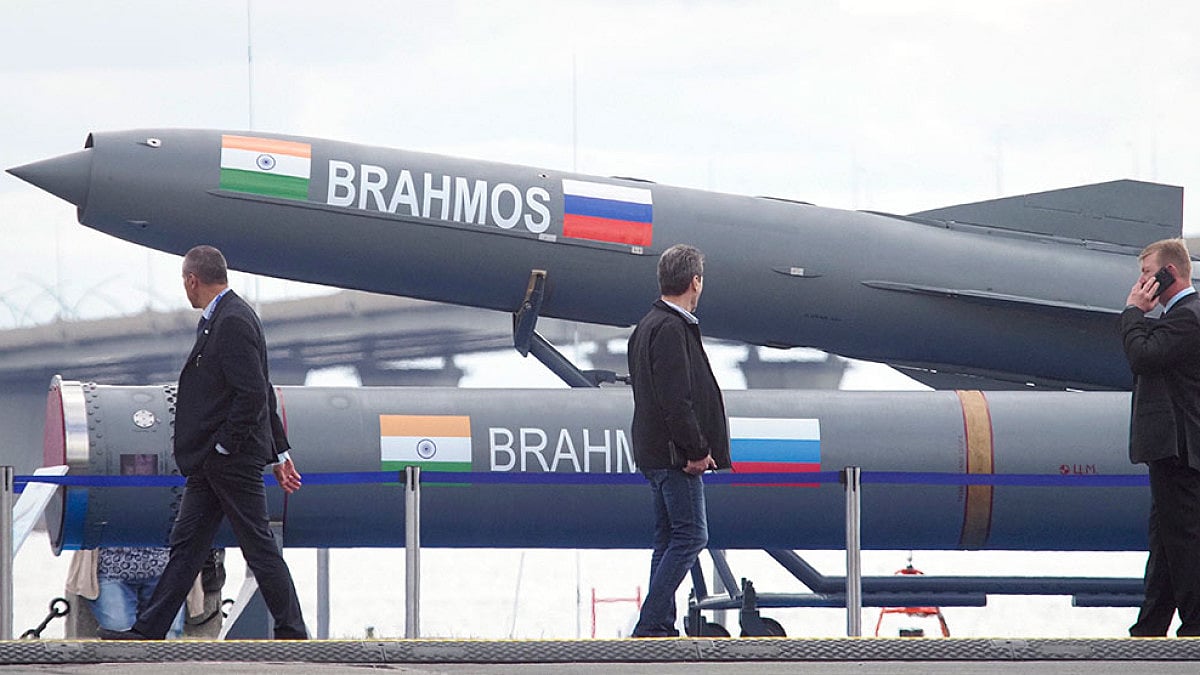 India's BrahMos missile.