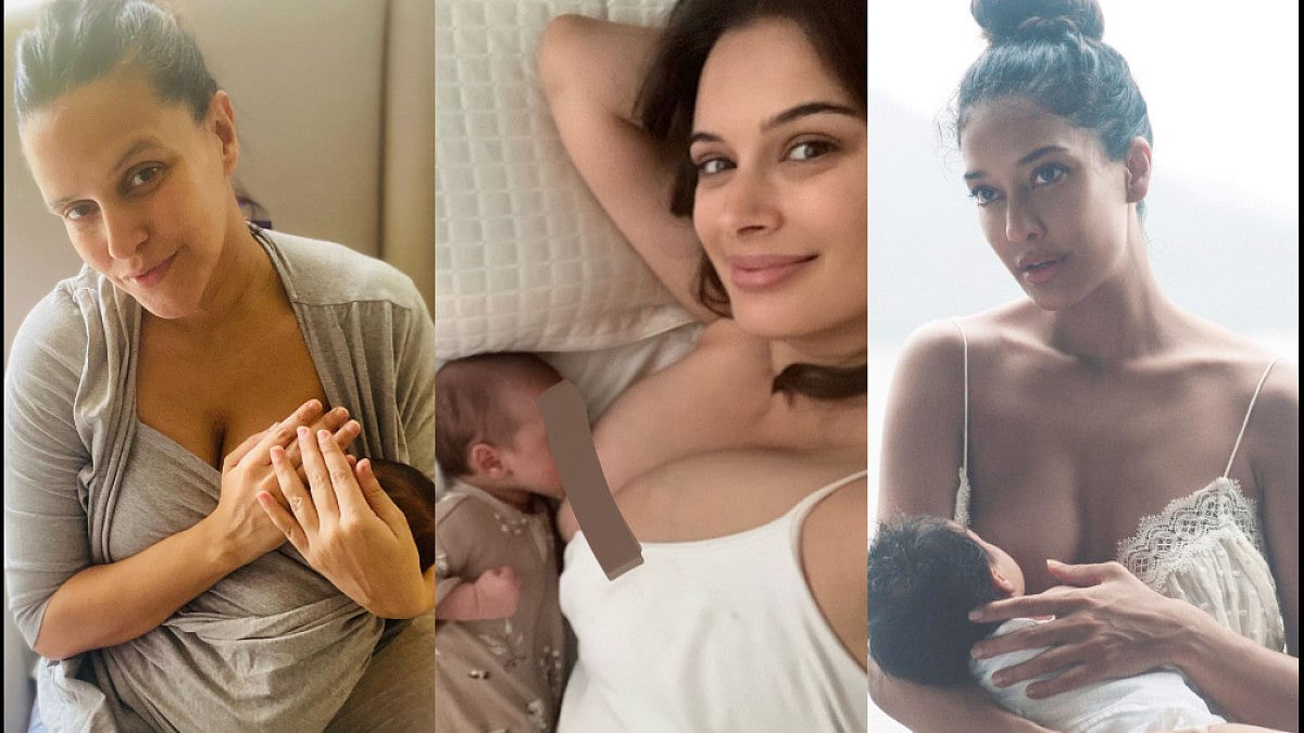 Actresses Who Shared Pictures Of Breastfeeding
