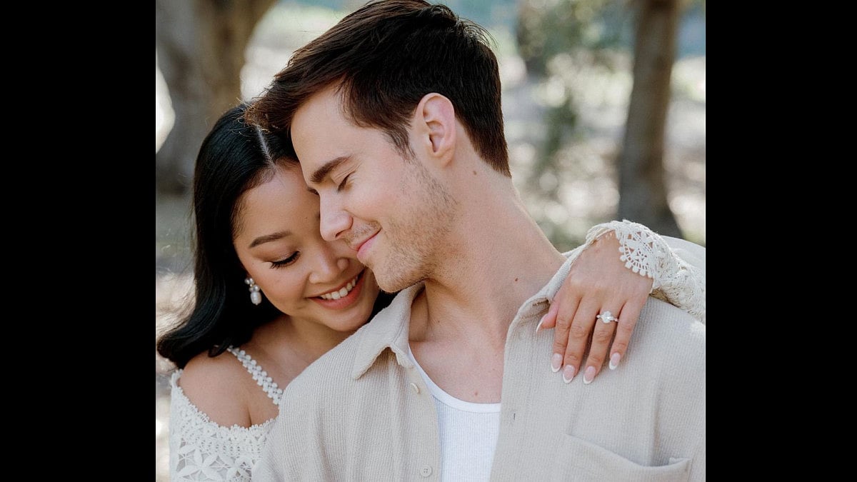 The couple shared the news on their social media handles