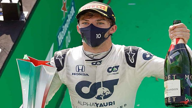 Italian Grand Prix: Pierre Gasly Surprise Winner As Lewis Hamilton Given Penalty