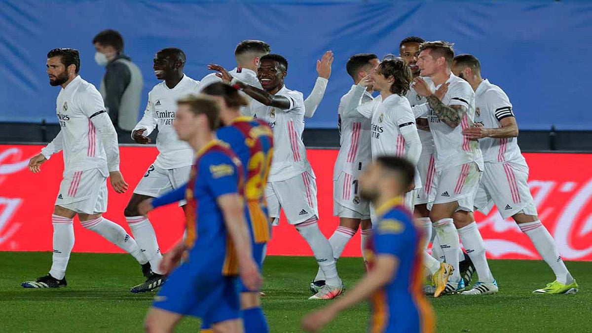 El Clasico 2021: Real Madrid Beat Barcelona 2-1 In Thriller | Outlook India