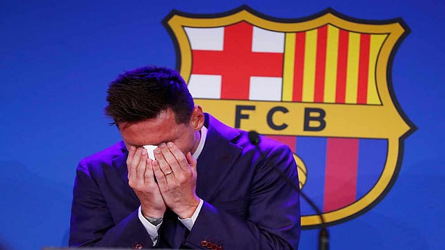 Tearful Lionel Messi Confirms He's Leaving Barcelona