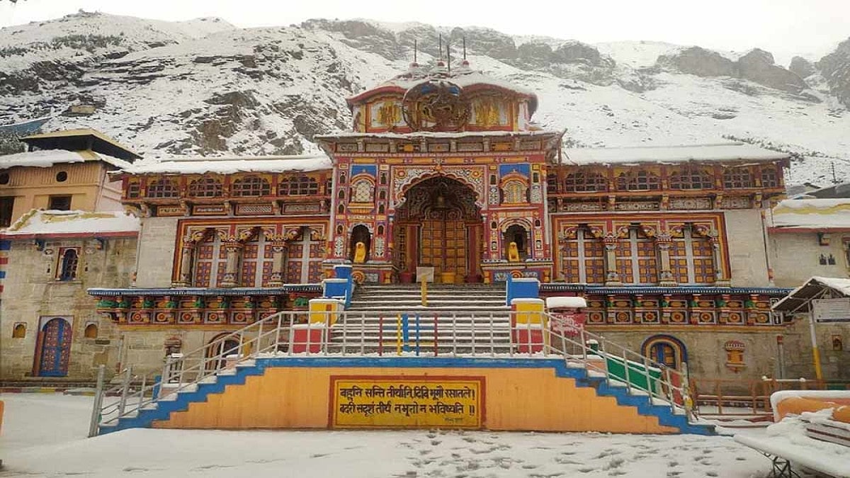 Onset Of Winter Season Brings Down The Curtain On Badrinath Yatra For This Year