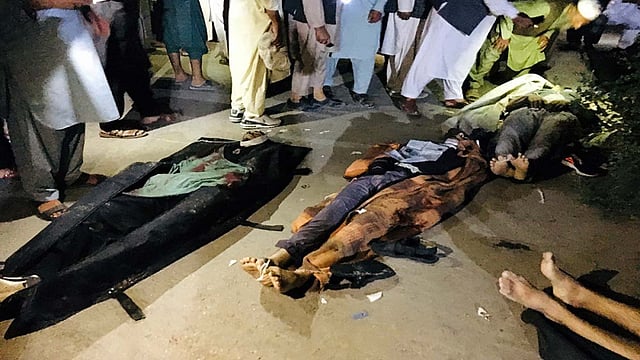Twin Blasts Kill At Least 60 People In Kabul Airport