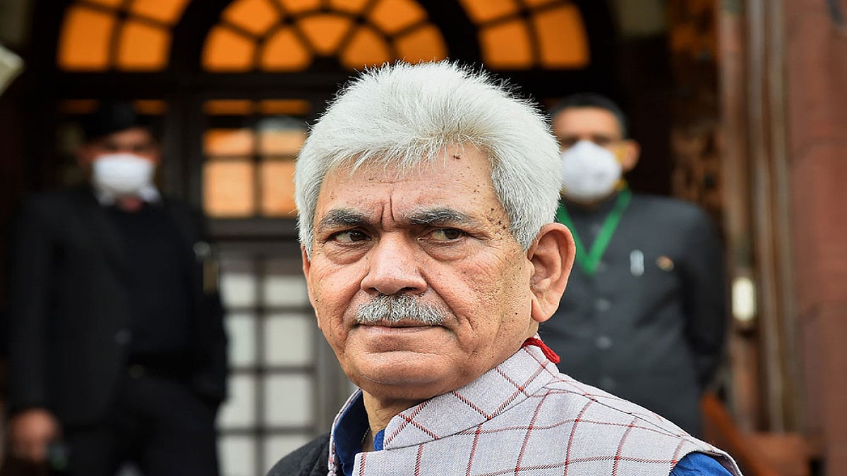 J&K LG Manoj Sinha.