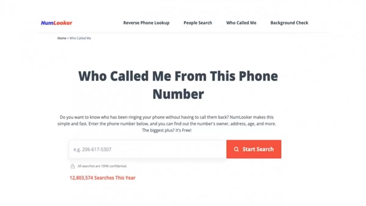 Phone Number Lookup