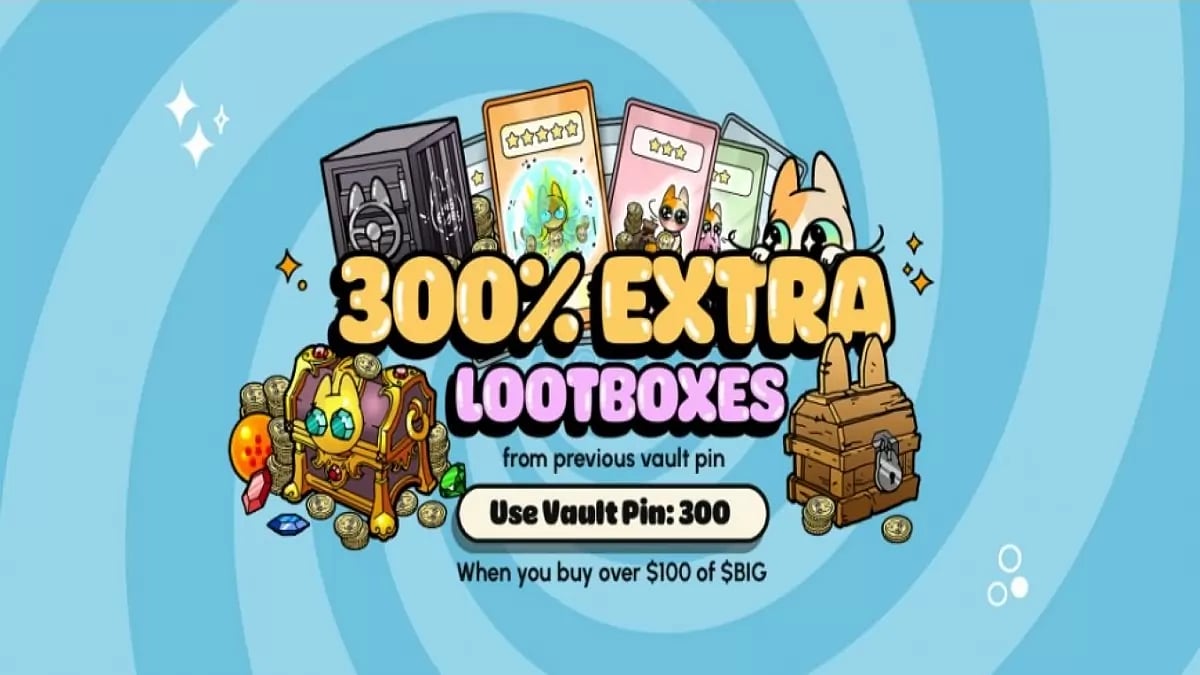 Use VAULT PIN 300 To Become A Crypto Millionaire! - Big Eyes Coin Winks At Bitcoin & Ethereum 