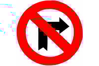 No Right Turn