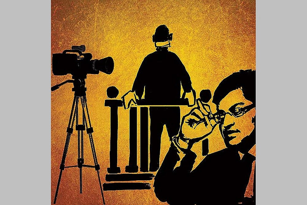 Behind The Scenes At Arnab's Studio