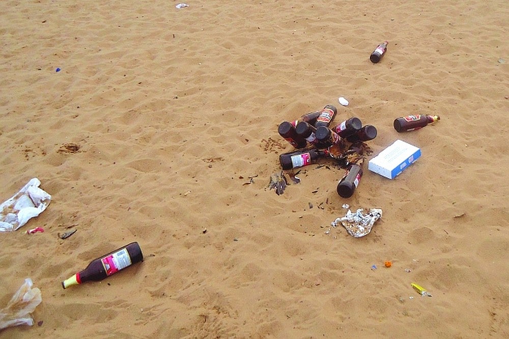 No More Drinking On Goa Beaches?