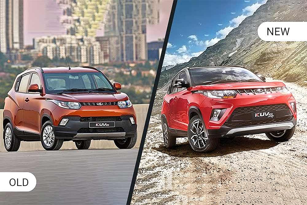 Mahindra KUV100: Old Vs New
