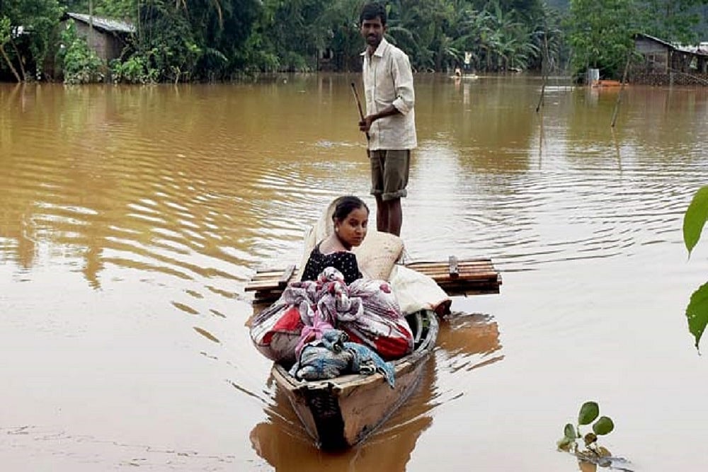 5 Districts Submerged, 78,000 People Affected As Floods Hit Assam