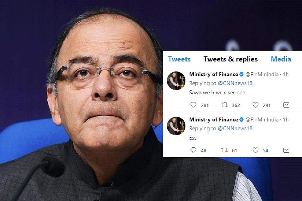 When Ministry Of Finance Has A Covfefe Moment