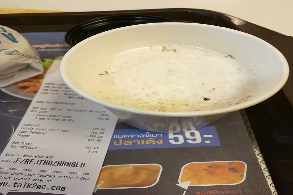 McDonald’s Apologises After Customer Finds ‘Cockroach Legs’ In Coffee In Thailand