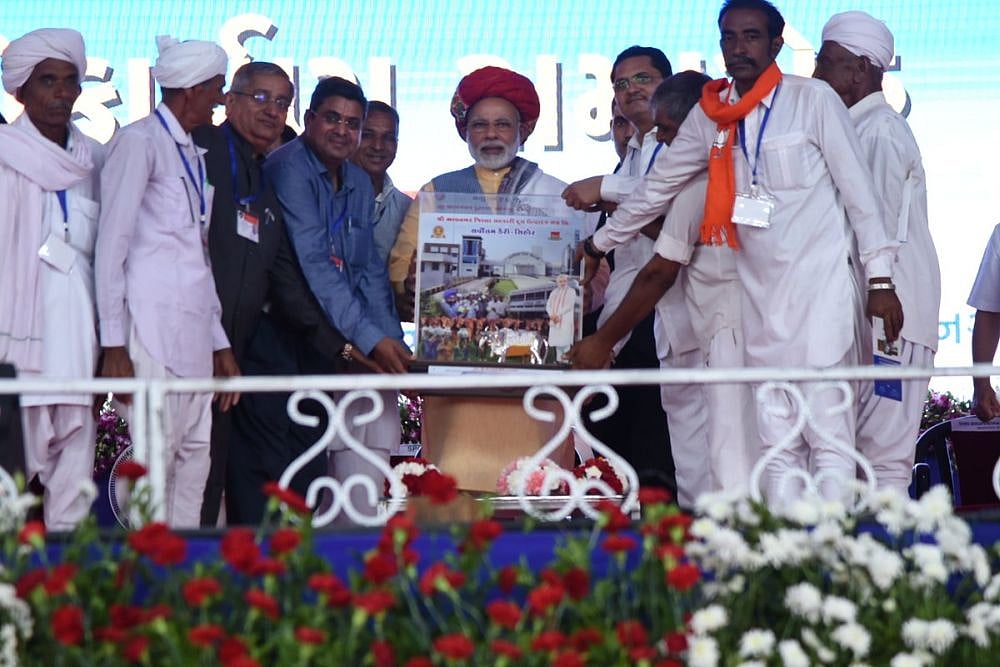 Modi Inaugurates Rs 615 Crore Ro-Ro Ferry Service In Polls-Bound Gujarat