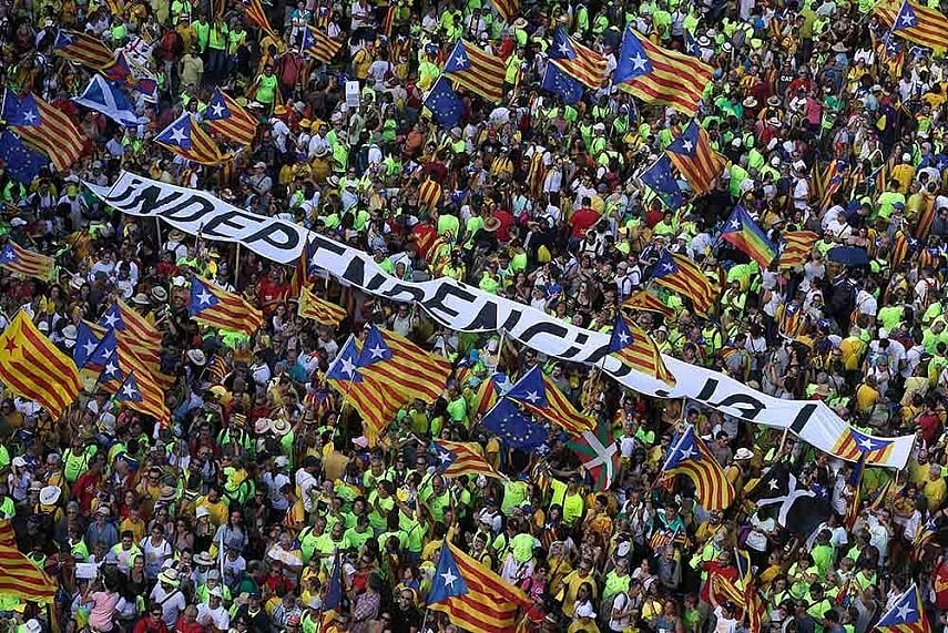 Catalan Parliament Declares Independence From Spain, Proclaims A Republic