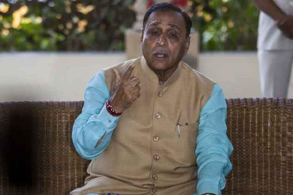 Gujarat CM Rupani Alleges Ahmed Patel Has Link With ISIS Suspect, He Refutes Charge