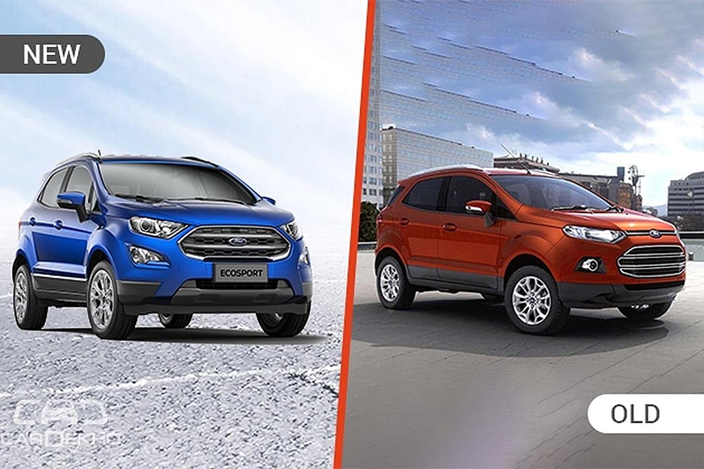 Ford EcoSport: Old Vs New
