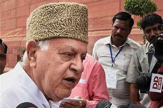 'We Are Not Fighting For Pakistan. Our Movement Is Political,' Says Farooq Abdullah