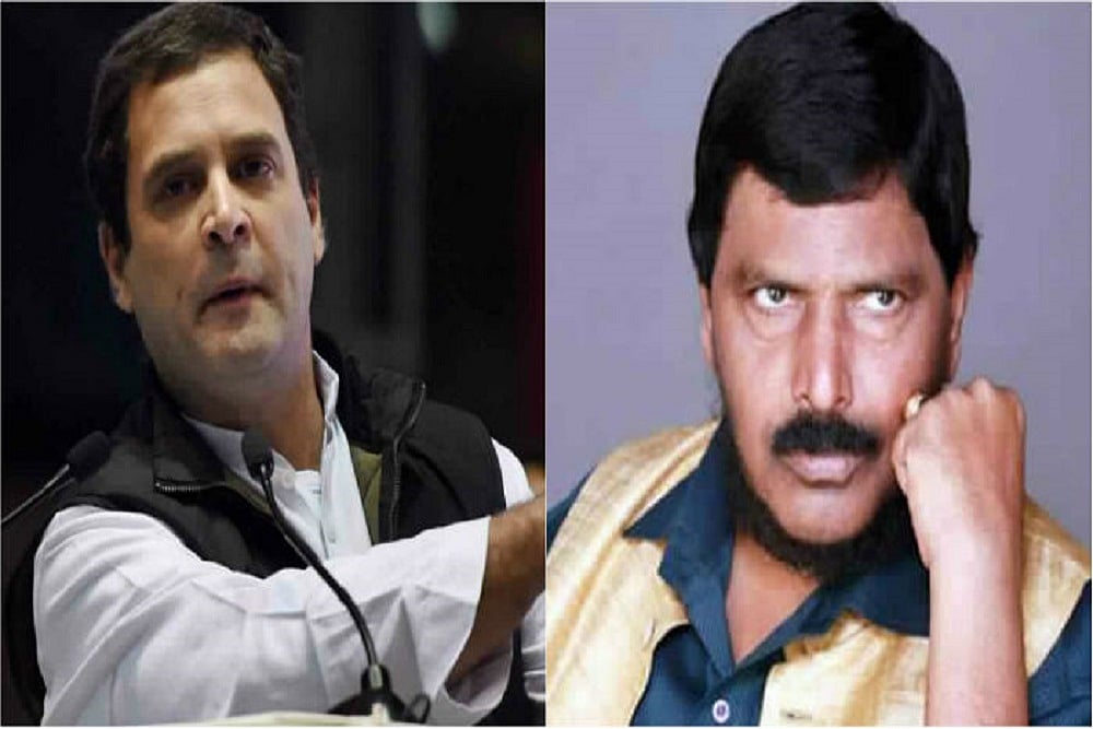'Marry a Dalit', Union Minister Ramdas Athawale To Congress Vice President Rahul Gandhi