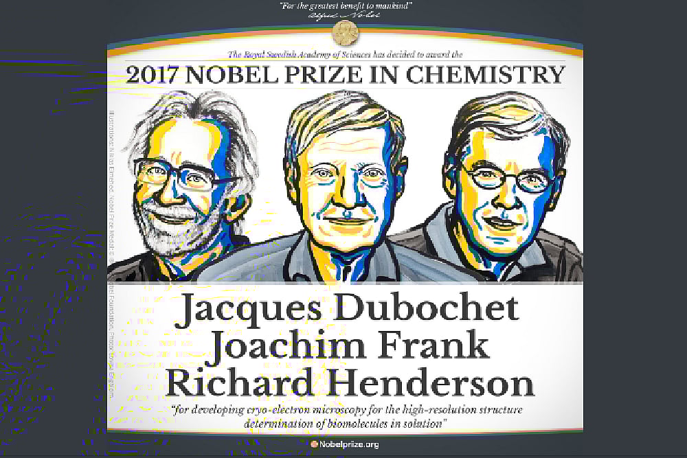 Nobel Prize In Chemistry: Jacques Dubochet, Joachim Frank, Richard Henderson Win Prestigious Award