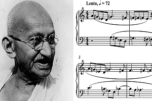 How Much Music-Minded Was The Mahatma?