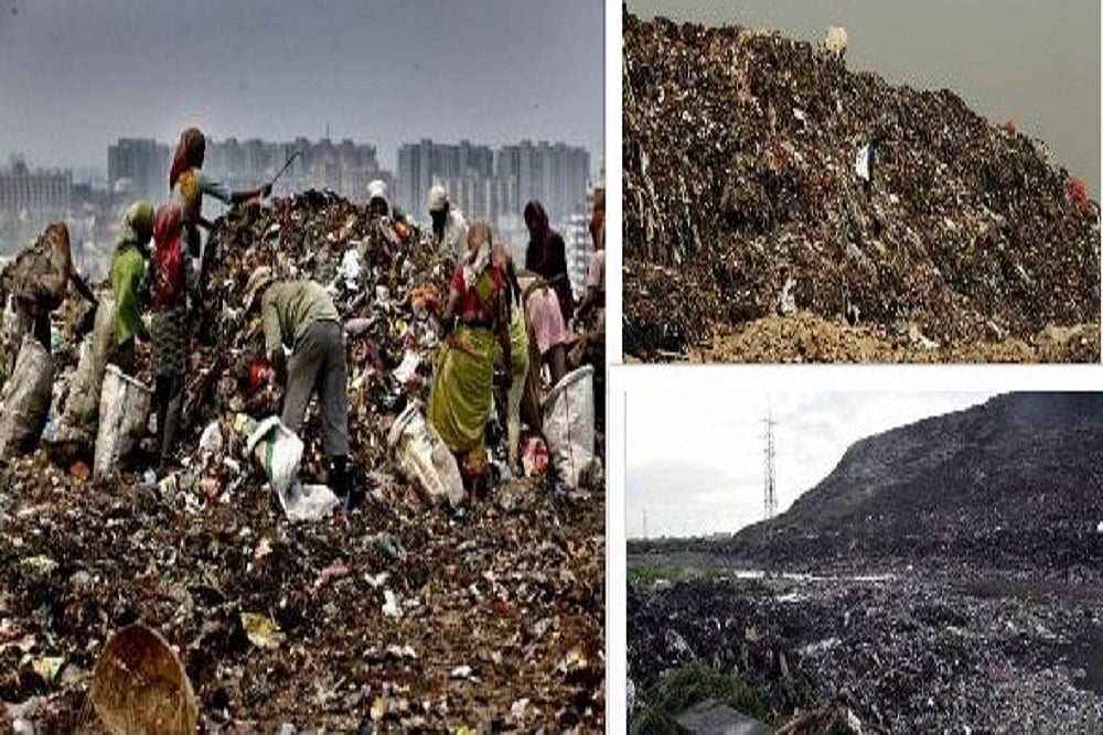 Uttar Pradesh's Ghazipur Landfill Spews Toxic Fumes Choking Residents