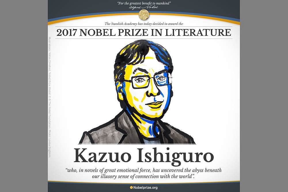 British Author Kazuo Ishiguro Wins Nobel Literature Prize