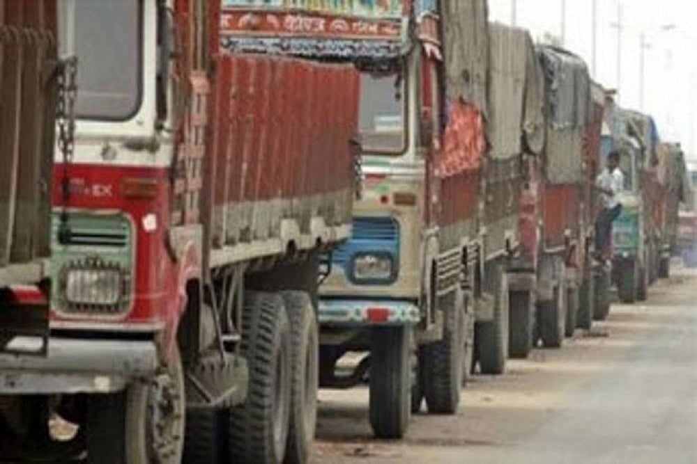 Truck Operators Begin Two-Day Strike Across The Country To Protest Against GST, Diesel Price Hike And Corruption