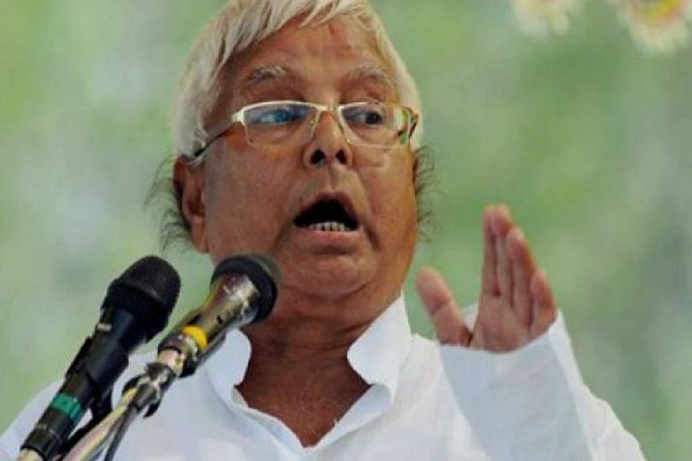 Nitish Kumar Is 'Anti-Reservation', Accuses Lalu Prasad Yadav