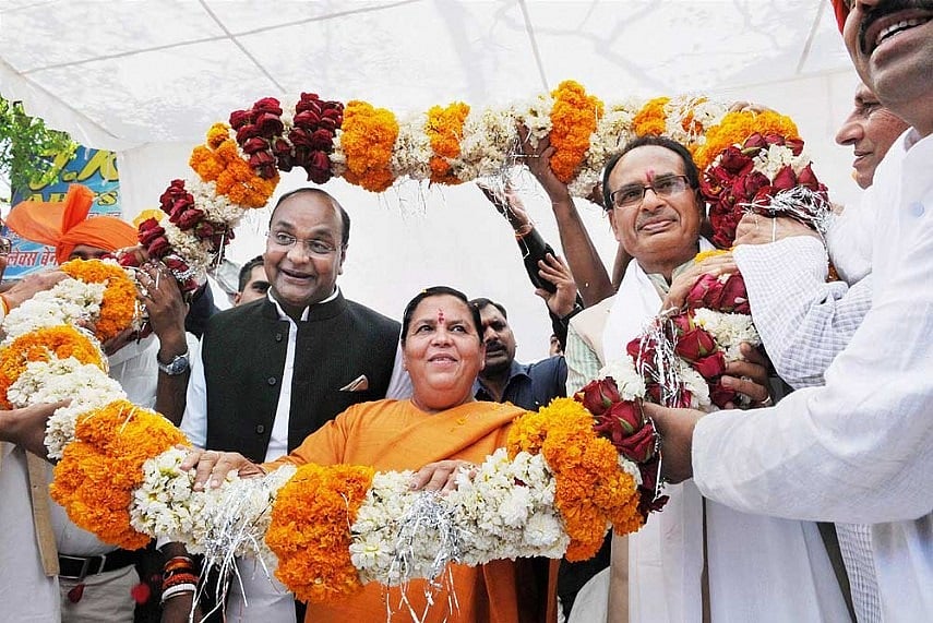 'Many Roads In MP Better Than Those In USA,' Uma Bharti Backs Shivraj Singh Chouhan