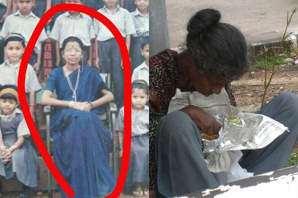 How A Retired Kerala School Teacher Found Begging At Railway Station Was Rescued And Reunited With Her Students