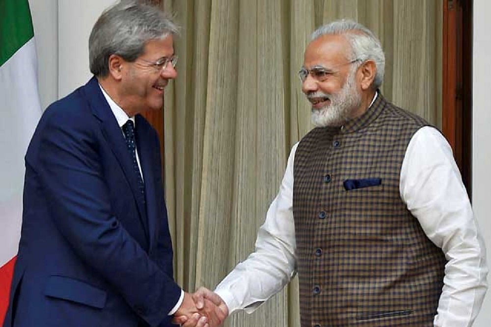 Italian Prime Minister Gentiloni's Visit To India Has Restored Mutually Beneficial Ties