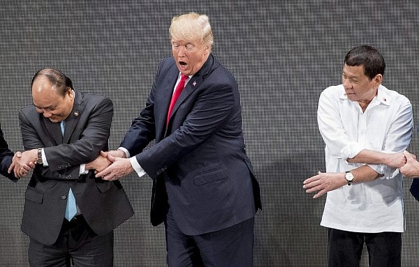 Donald Trump Breaks Lineup Intended To Showcase Unity At ASEAN Summit